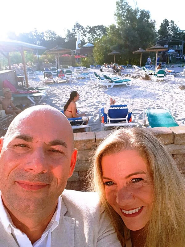 Als Hochzeits DJs am Roberto Beach 2 tami bernd 01